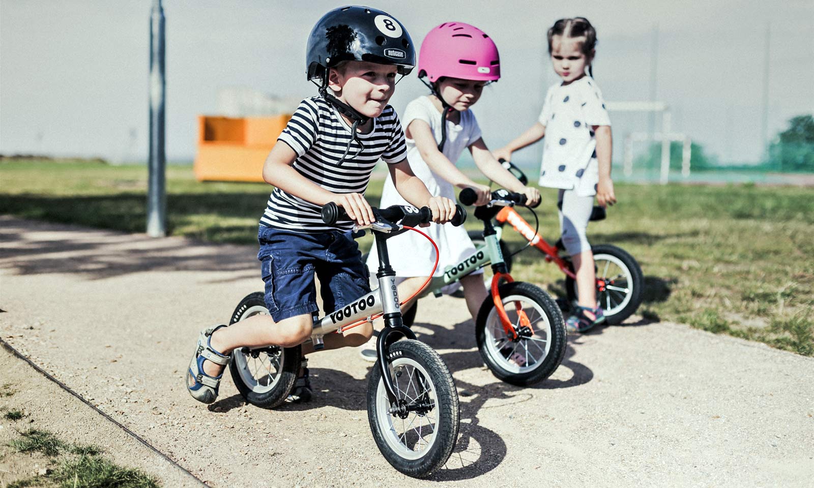 Yedoo YooToo lightens up adjustable 12″ alloy balance bike for future cyclists