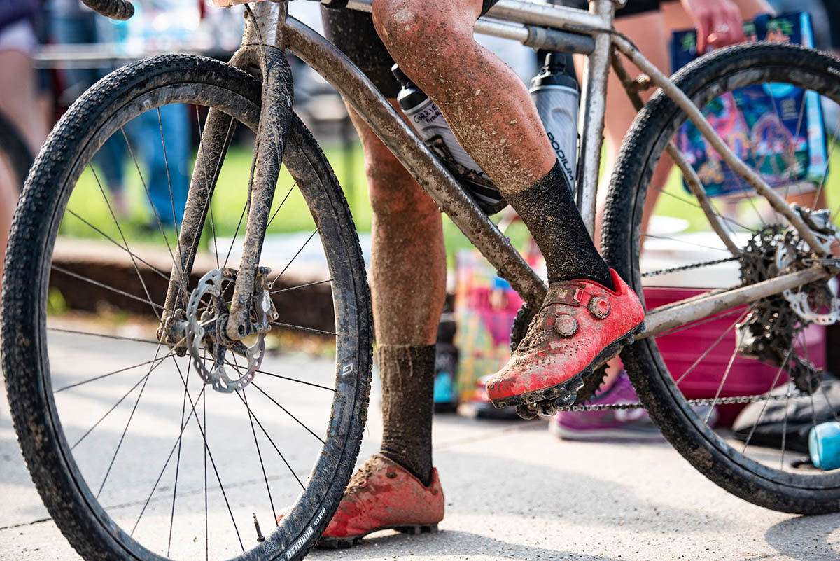 ENVE alloy disc brake hub on gravel bike 2019