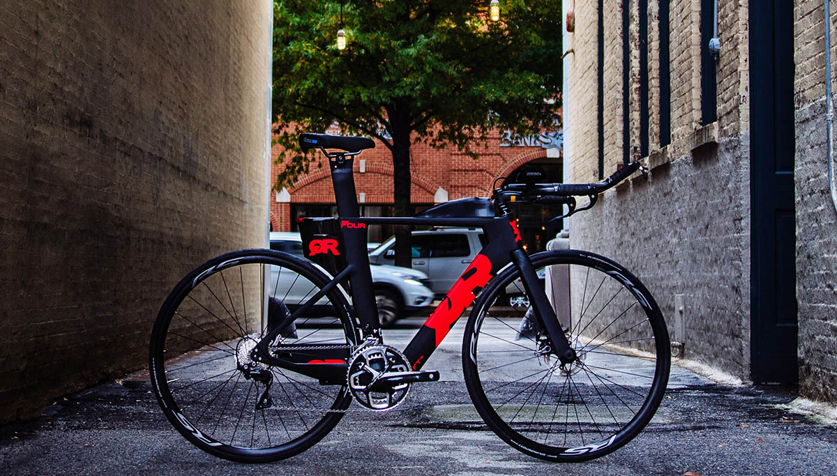 QR tri bike PR4 disk brake