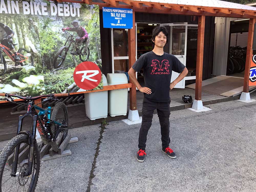 where to rent mountain bikes at hakuba iwatake bike park in hakuba valley nagano japan