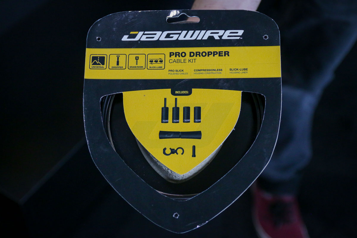 Dropper post specific cables? Jagwire Pro Dropper Kit makes it a reality
