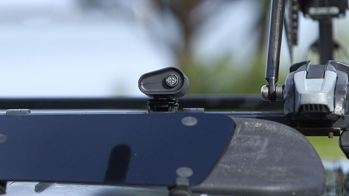 Raacked protects roof racks from impact w/ wireless ultrasonic alarm