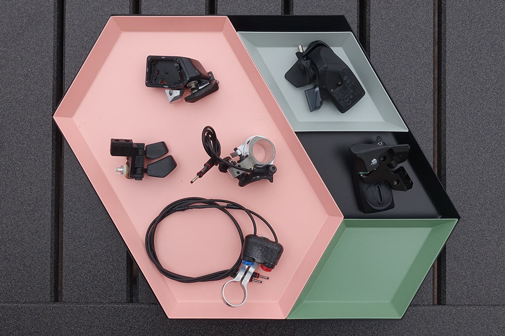 prototype SRAM eagle etap axs wireless mountain bike shifters and full development story