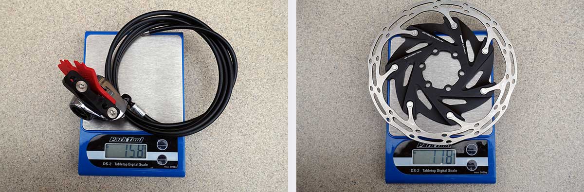 sram red etap axs road bike component actual weights