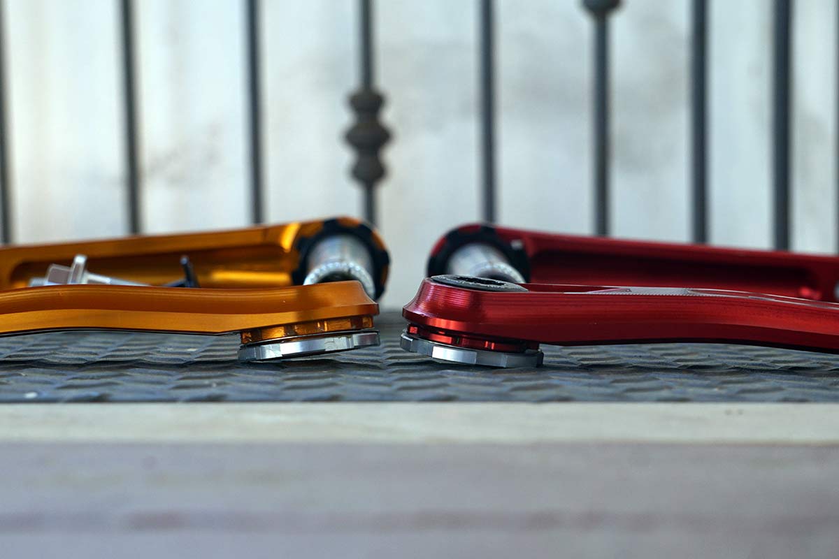 new Hope EVO cranks are lighter and easier to install with standard tools