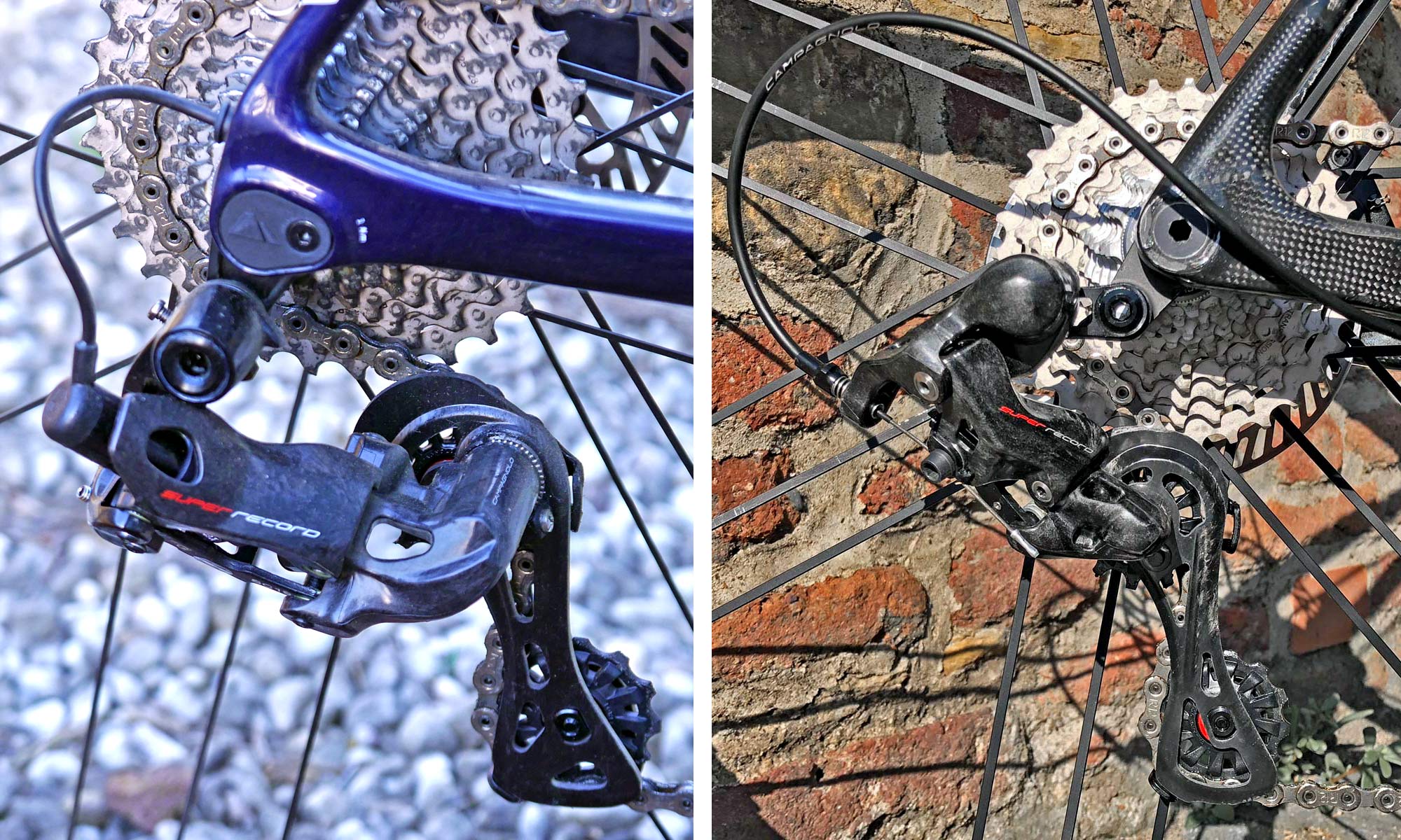 Super Record EPS 12 electronic vs. Super Record 12 mechanical