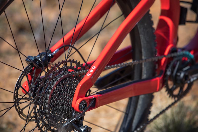 Salsa Cycles 2019 Spearfish, linkage, rear pivot