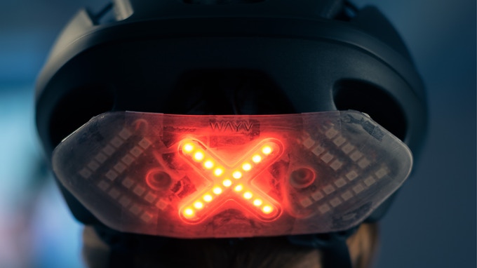 Signal from all angles with WAYV Smart turn signal vest and helmet headset