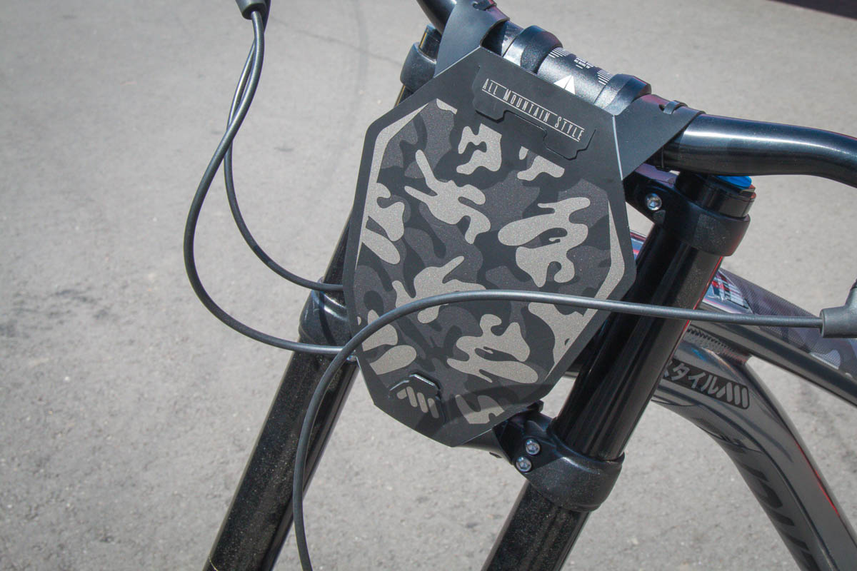 Number plates get All Mountain Style, plus prototype mountain bike kickstand?
