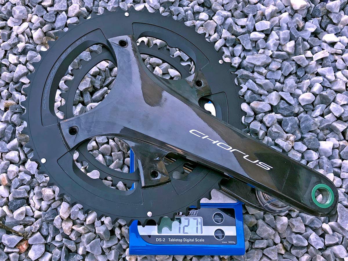 Campagnolo Chorus 12 groupset, Campy Chorus, C12, Movement 12, 2x12, 12-speed mechanical road bike gruppo, Actual weights