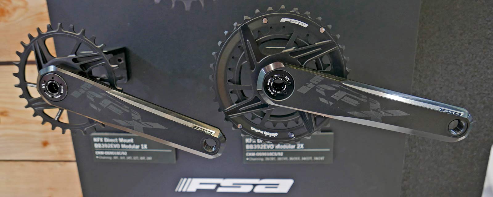 FSA KFX light hollow aluminum mountain bike cranks