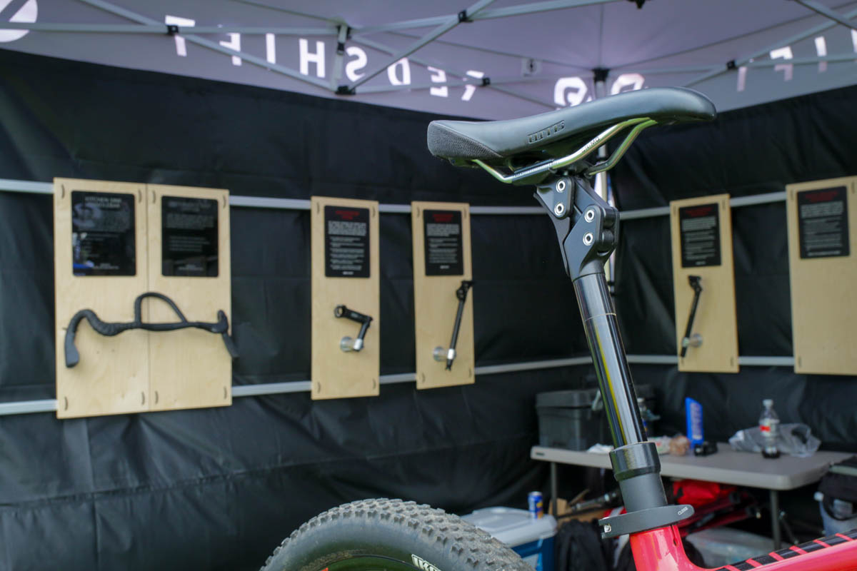 Redshift Sports springs first dropper & suspension seatpost, Kitchen Sink & dropbar grips
