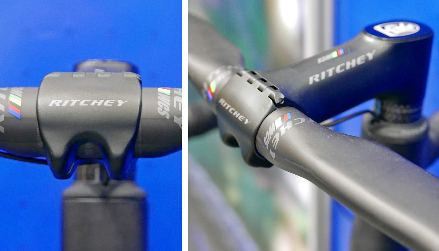 Ritchey WCS Chicane stem, sleek aero alloy road bike stem