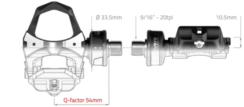 Favero Assioma power meter pedals, lightest two-sided left/right low maintenance pedal-based powermeter
