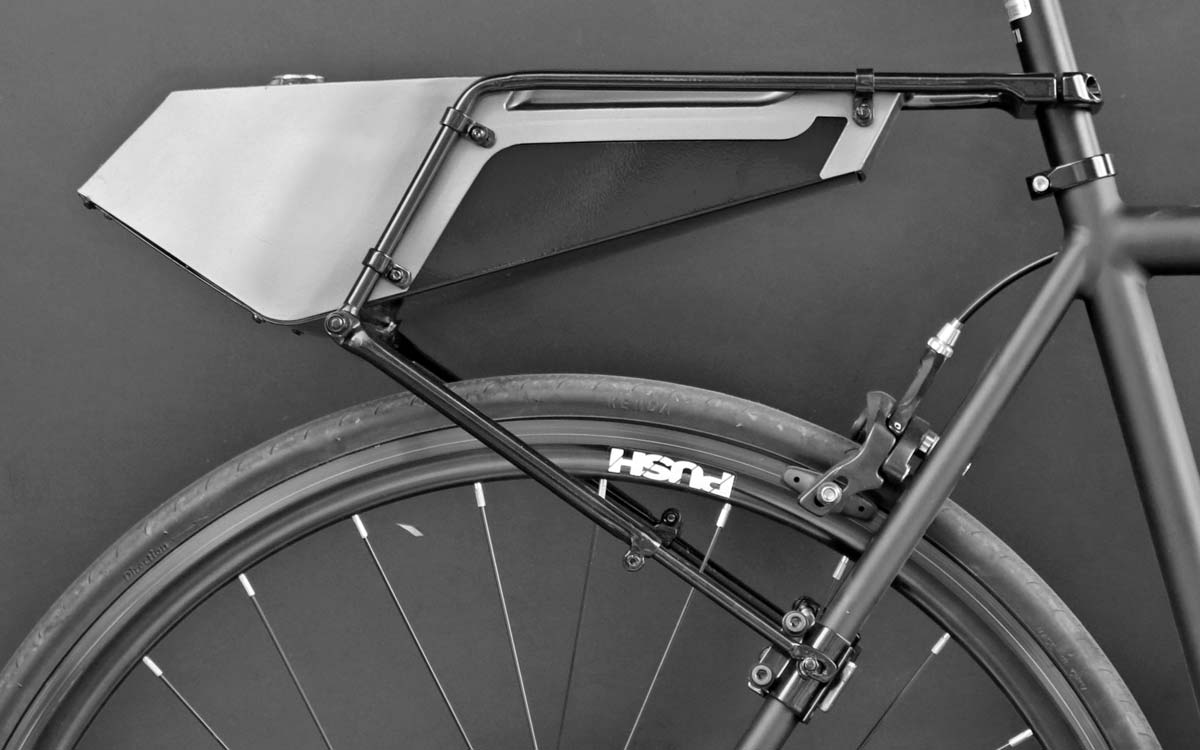 Otek Bicycles Aerocarrier lockable bicycle trunk,semi secure on bike glovebox and pannier rack