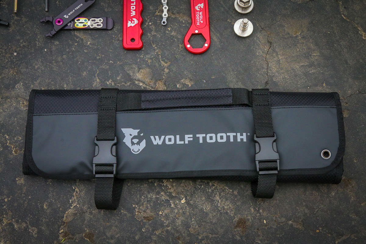 What to pack in your bike case for international travel. Wolf Tooth Components travel tools are light weight and compact.