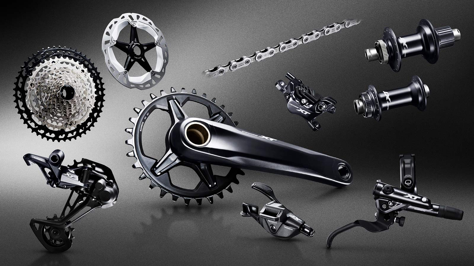 complete new shimano xt m8100 group for 2019