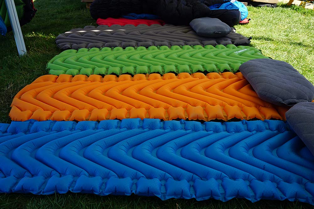 lightweight compact air mattress for hiking camping and bikepacking