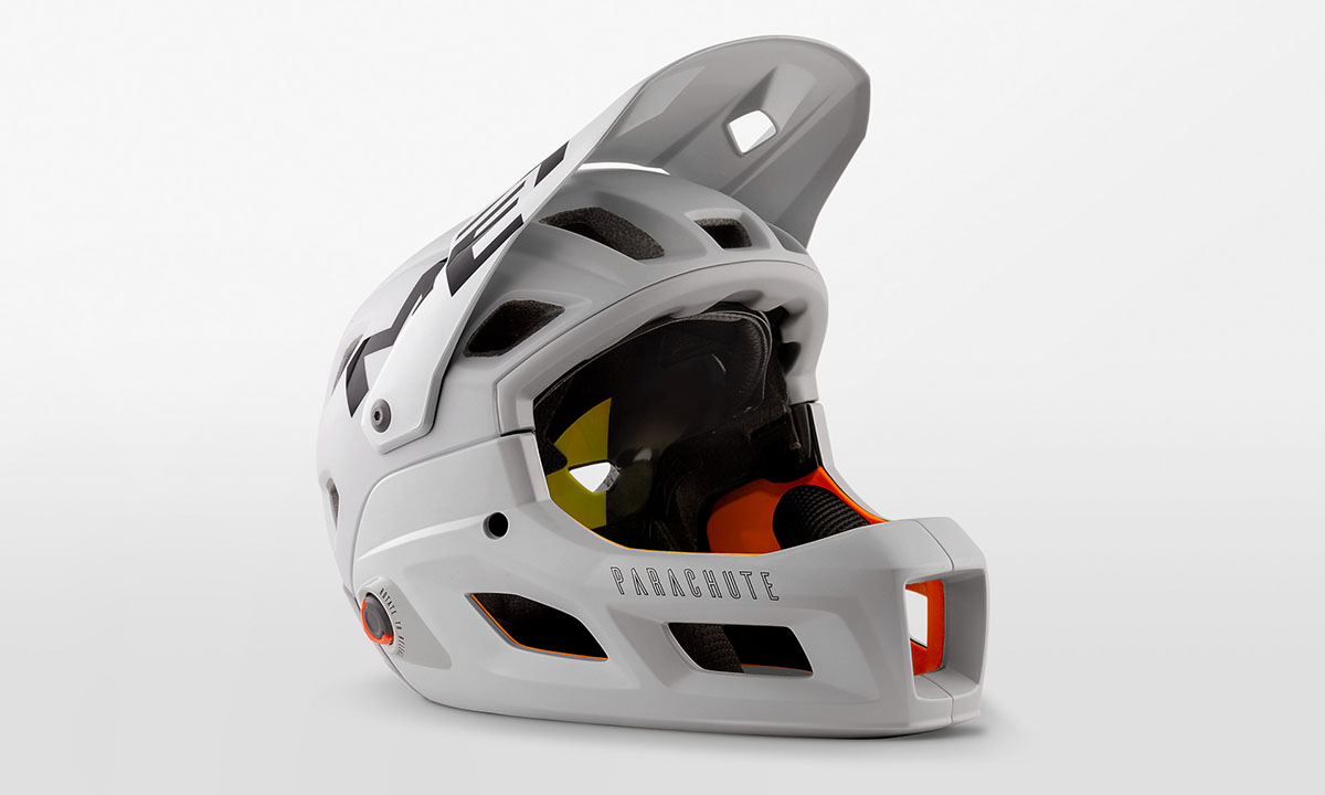 convertible full face helmet met detachable shin bar enduro ASTM certified