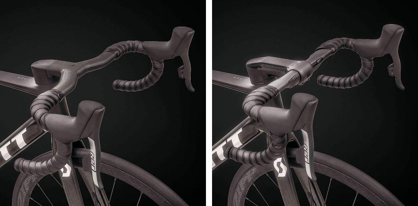 2020 Scott Addict RC road bike, lightweight aero carbon all-rounder road race bike
