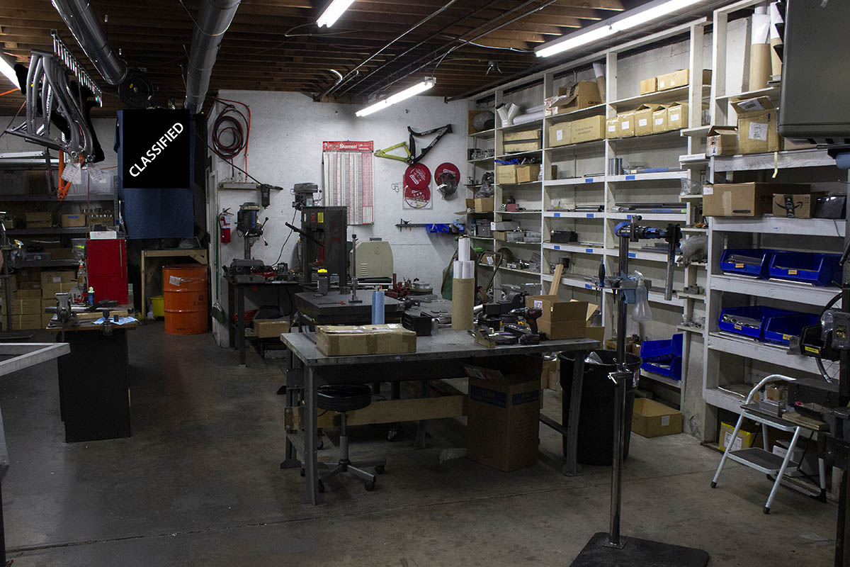 Guerrilla Gravity Aluminum assembly area