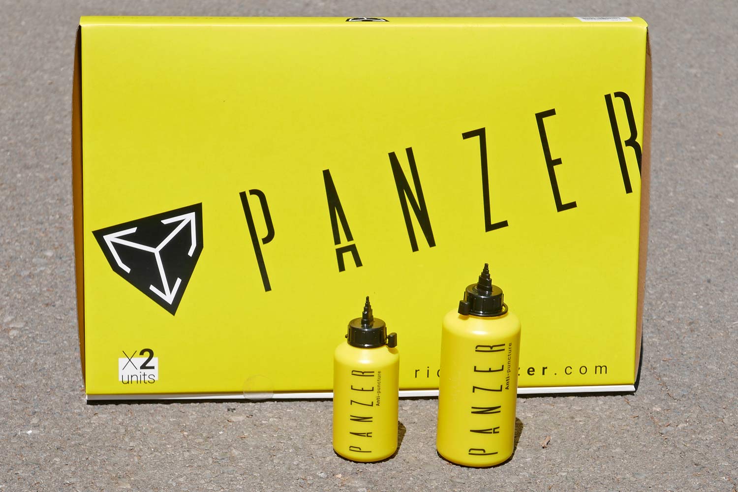 panzer tubeless sealant yellow packaging