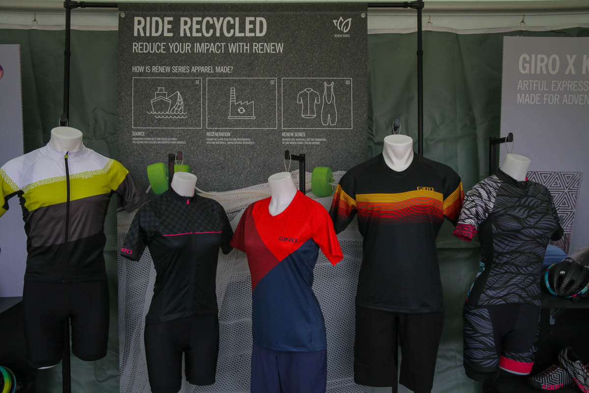 A sampling of Giro's Renew Series from Sea Otter 2019.