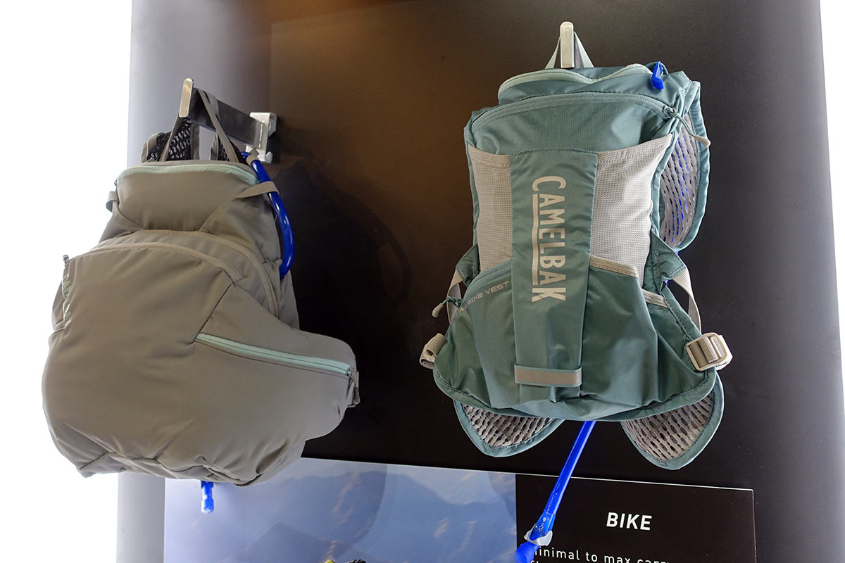 Camelbak adds more spine protection, bigger women’s packs & shower bottles