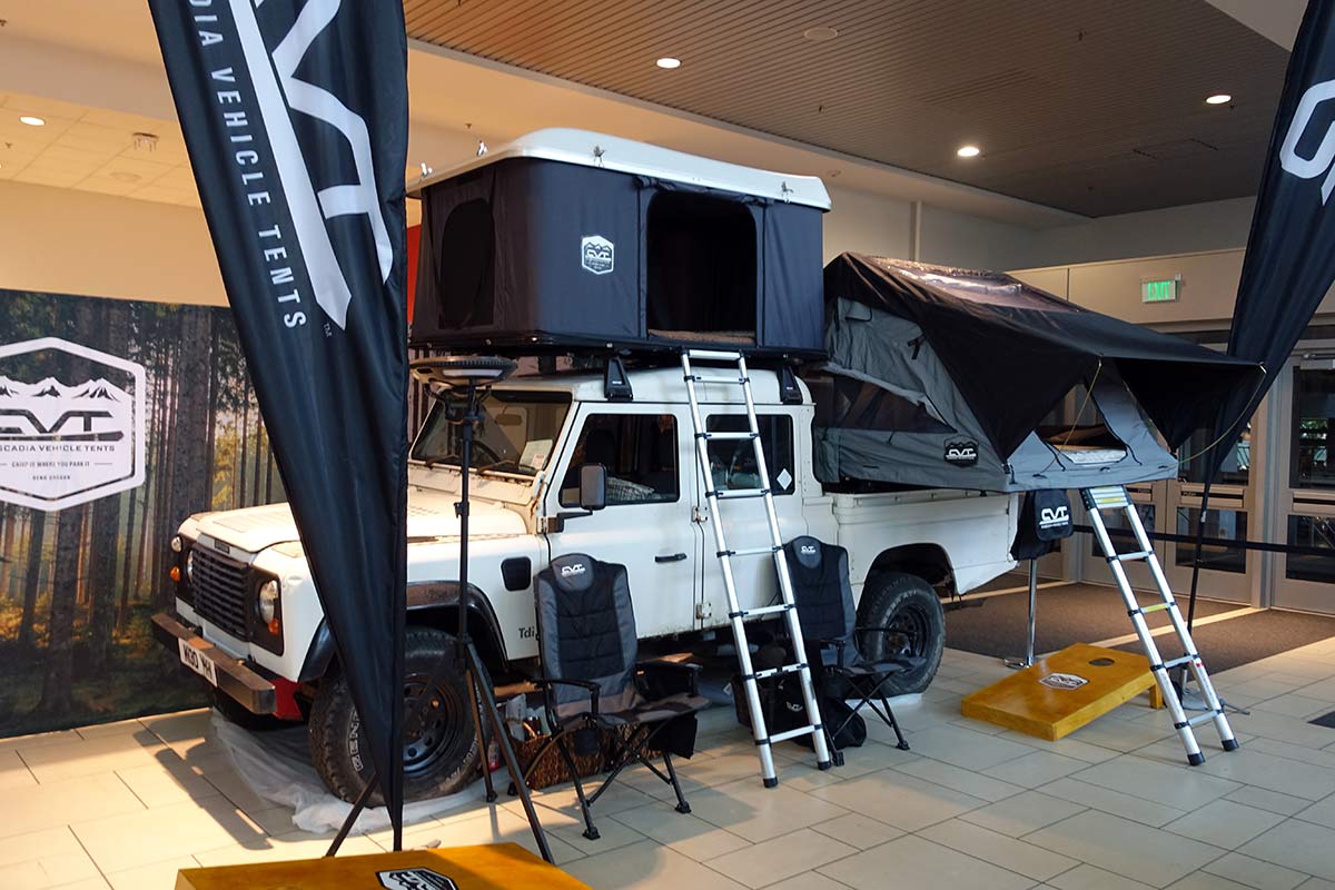 CVT truck and vehicle roof tents