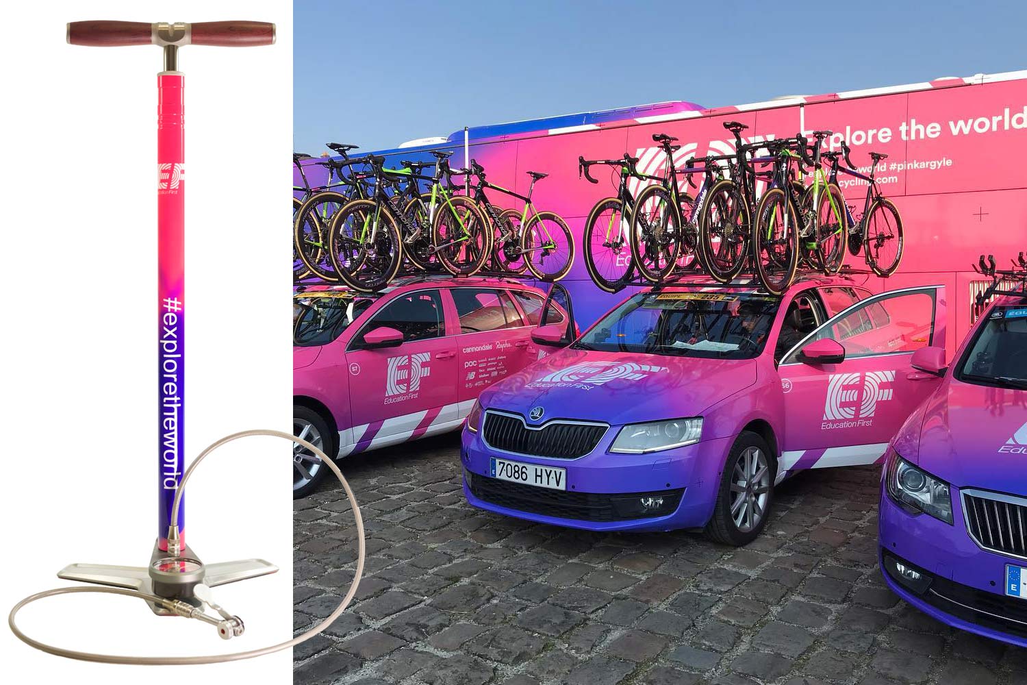 Win one sweet Silca x Education First custom SuperPista Ultimate Hiro pump
