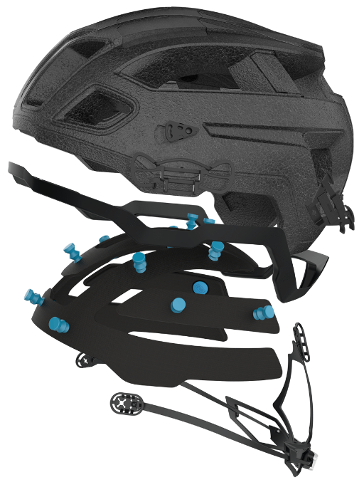 Smartshock suspended rotation system