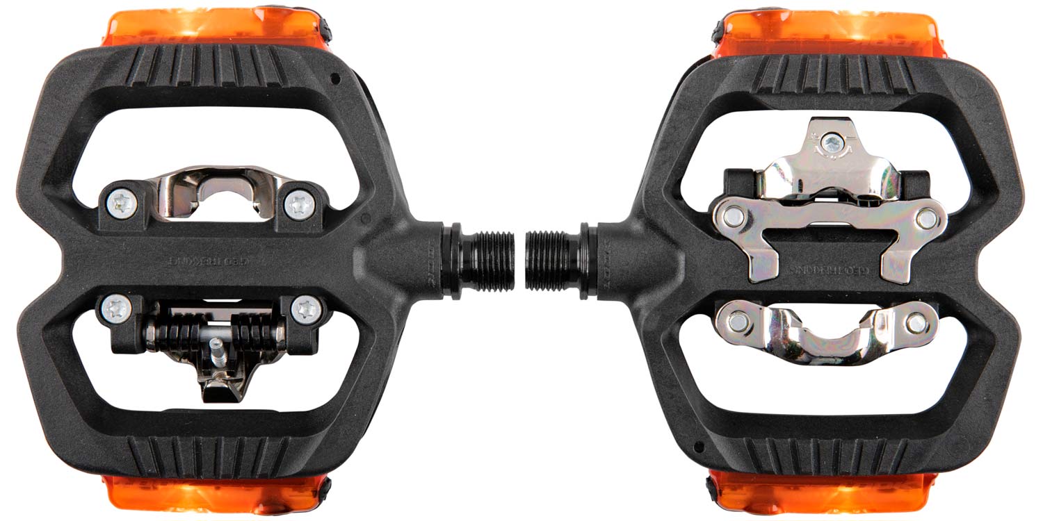 Look Geo Trekking hybrid clipless platform pedals, urban commuter e-bike eMTB touring bike pedal