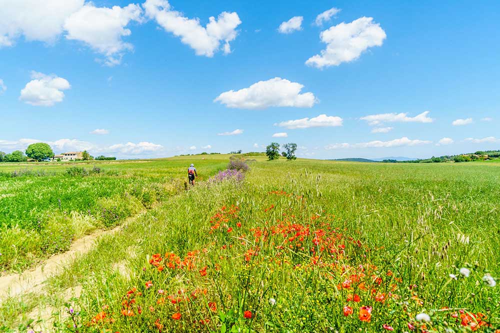 where to ride gravel bikes in girona spain