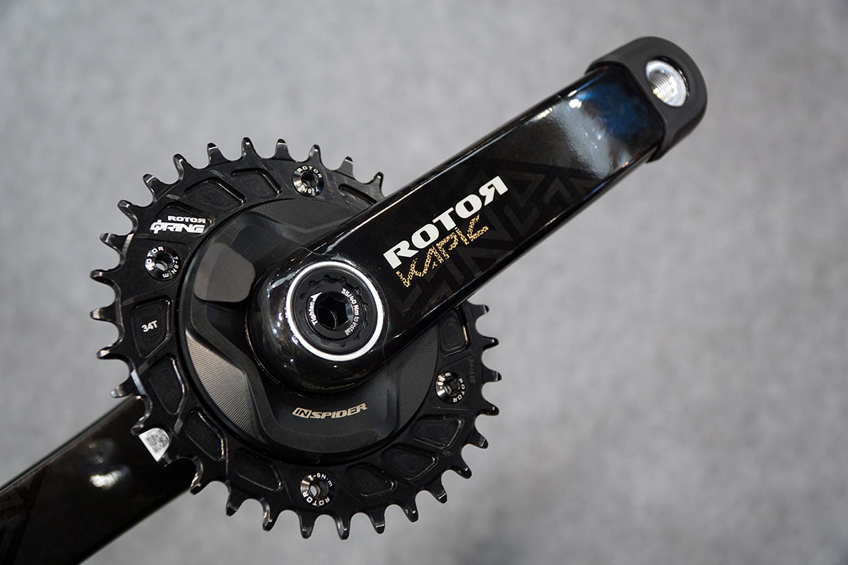 Rotor InSpider power meter for mountain bikes