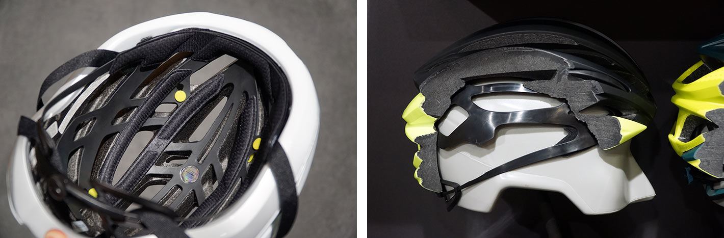 Giro Agilis road bike helmet with integrated MIPS protection liner