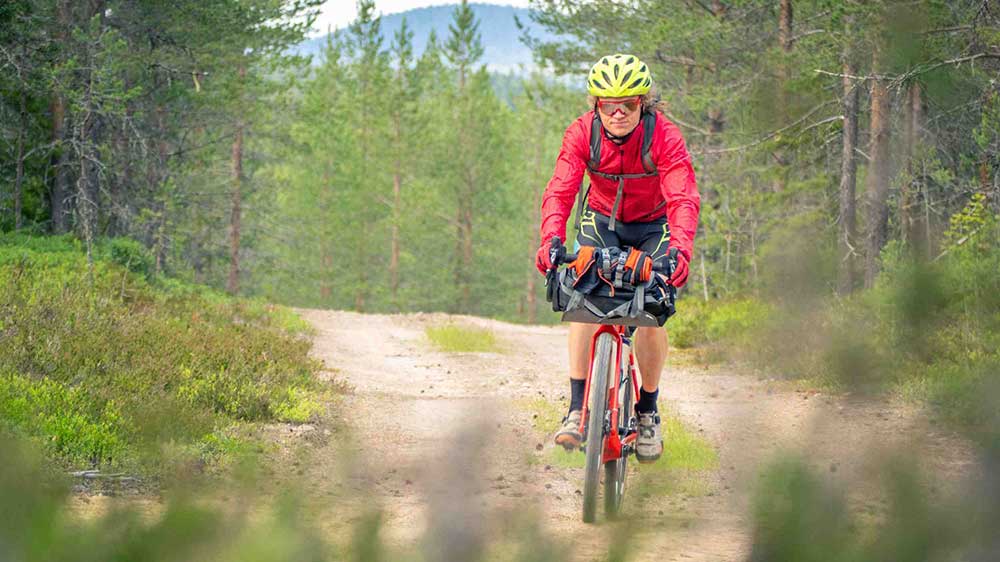 hut to hut bikepacking in finland