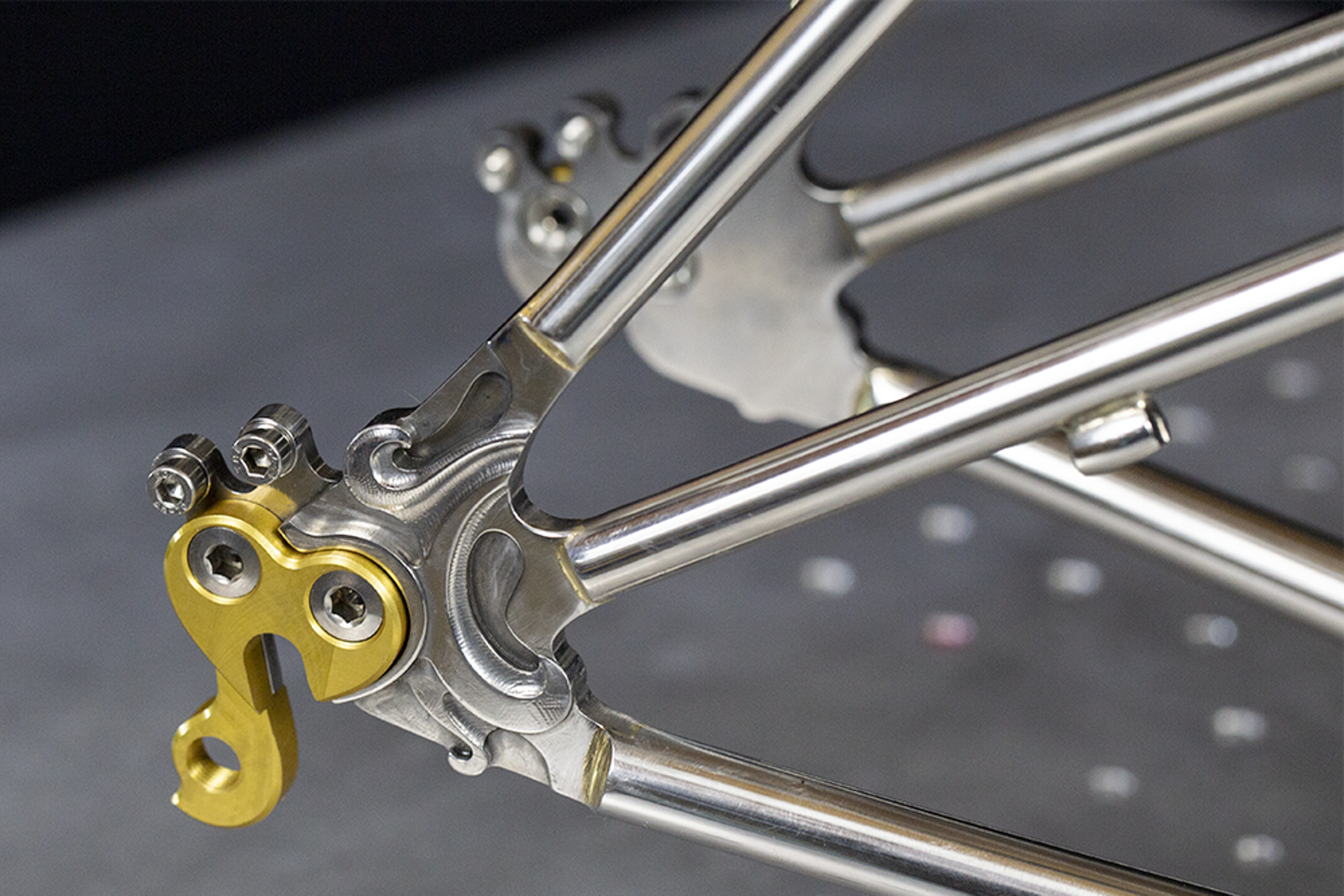 Julie Ann Pedalino, Philadelphia Bike Expo, custom mixte Pedalino dropouts