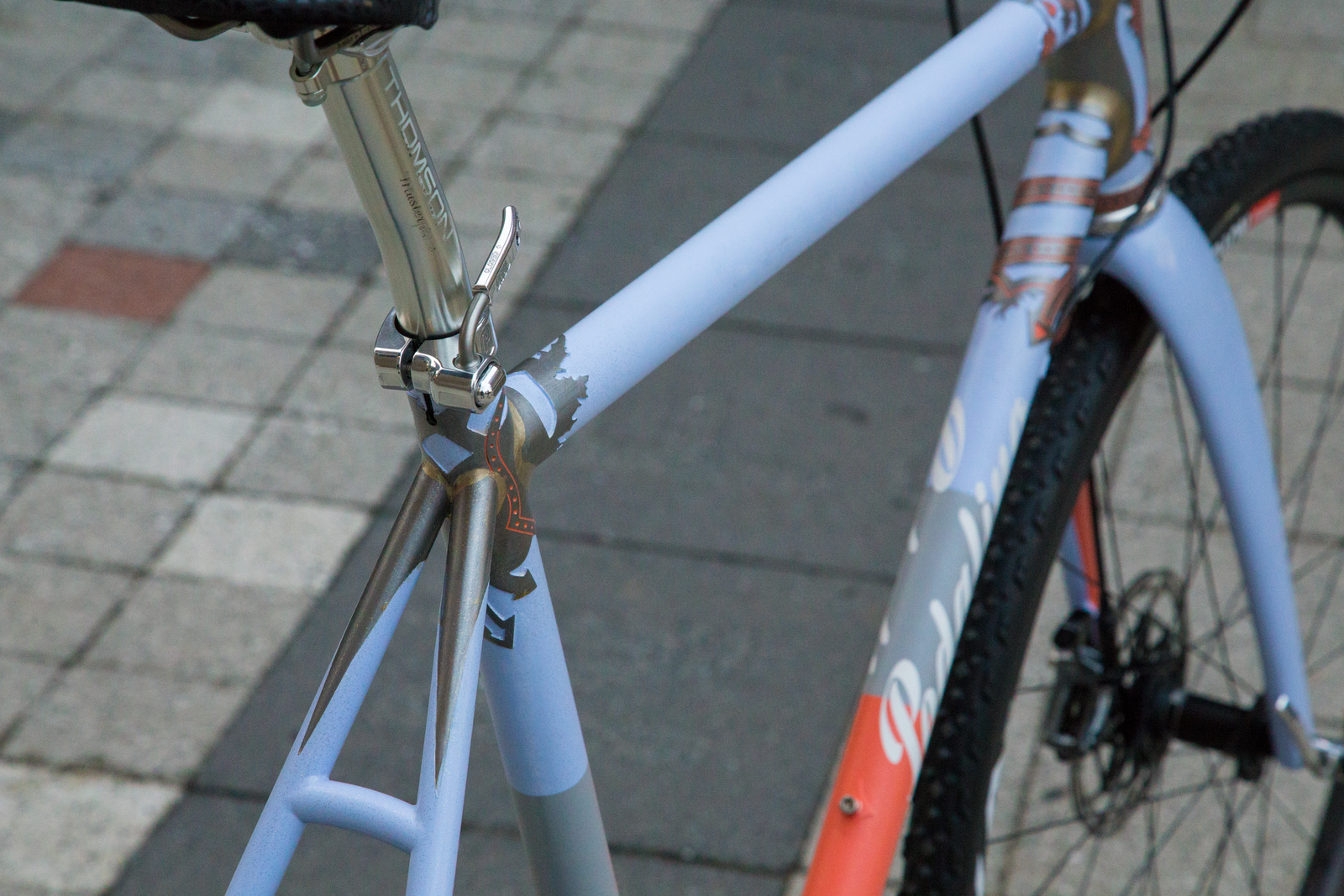 Julie Ann Pedalino, Philadelphia Bike Expo, thistle gravel bike,