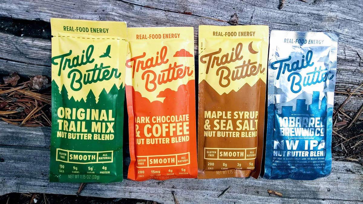 Trail Butter NW IPA Nut Butter Blend ride nutrition for a limited time India Pale Ale flavored ride snack
