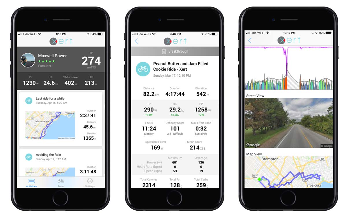 New Xert iOS app updates deliver stand alone functionality