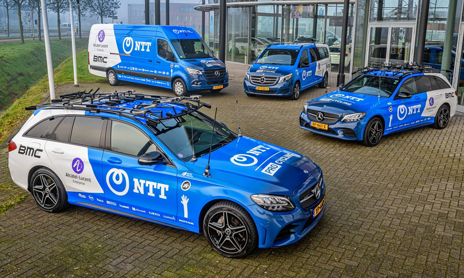 NTT Pro Cycling, smarter professional road bike team through big data analytics AI machine learning
