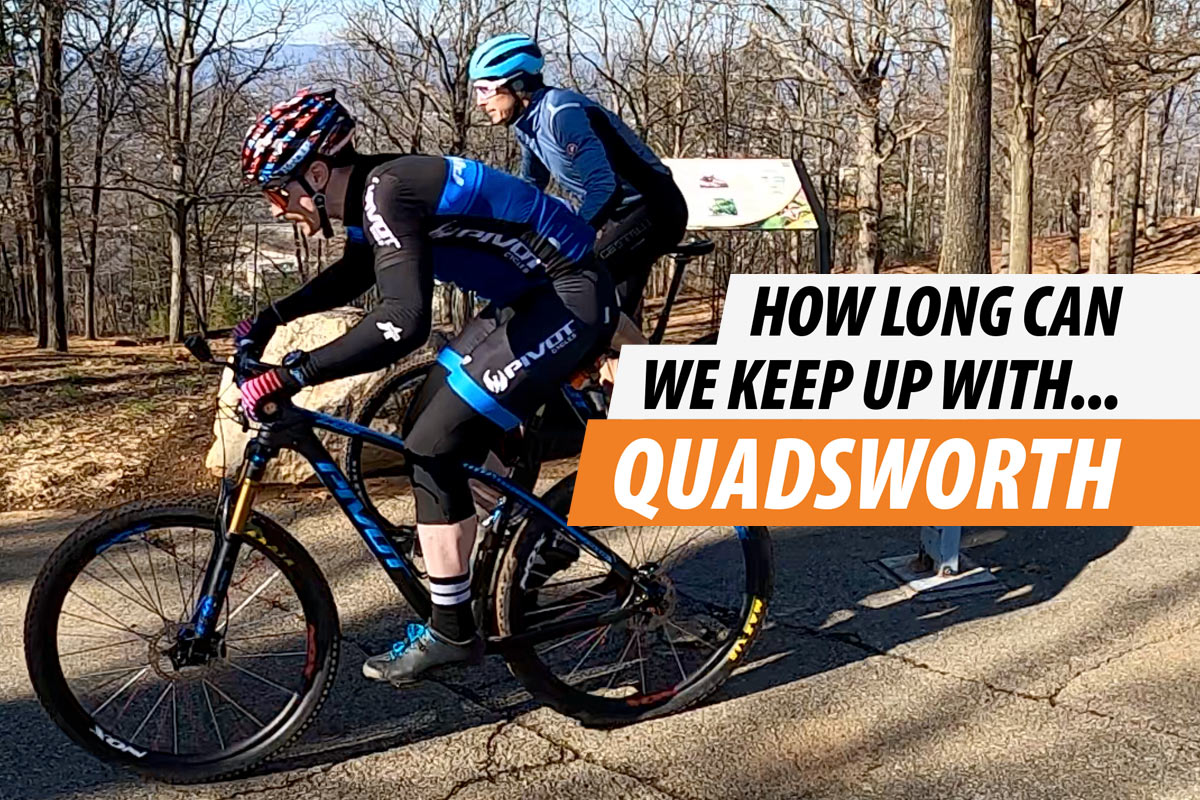 what is it like to race against a pro mountain biker