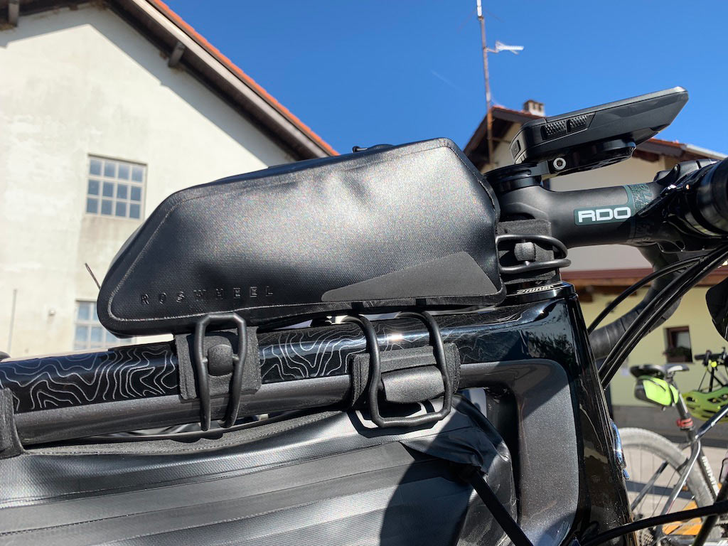 what is the best way to attach frame bags to a bike without mounts
