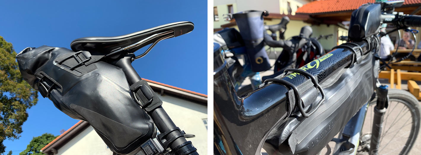 are there any good universal fit bikepacking frame bags that are waterproof