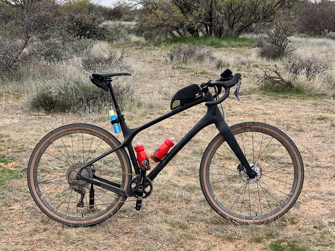 Dave Weagle (of DW-Link fame) designed the Evil Chamois Hagar, the most aggressive geometry gravel bike on the market