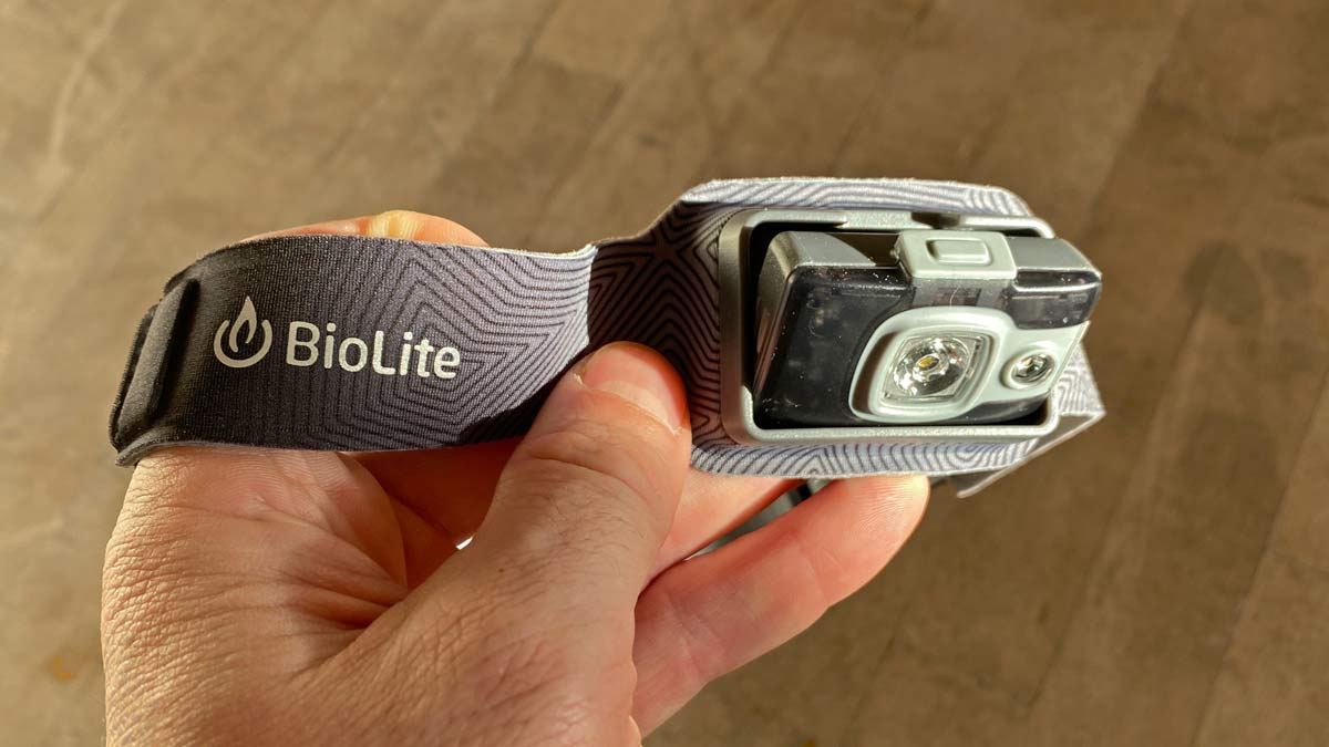 BioLite HeadLamp 200 light, compact rechargeable 200 lumen LED multi sport head light