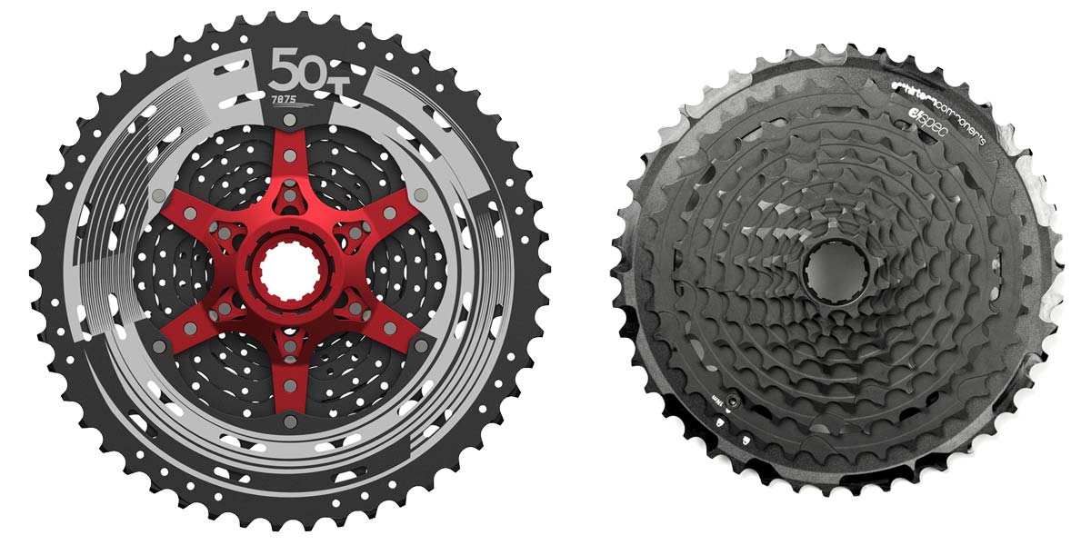 How To SRAM Eagle gravel 1x 11 speed drivetrain hack, Parallel Handbuilt BudgetMullet drop bar wide range adventure bike 1x11 drivetrain conversion