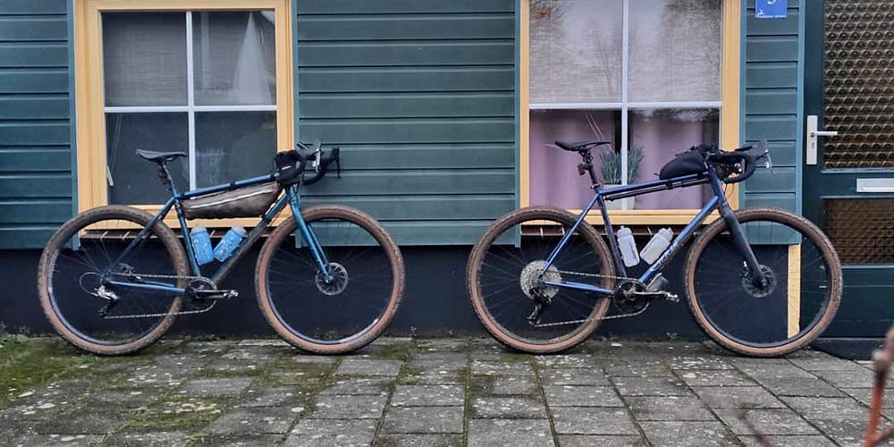 How To SRAM Eagle gravel 1x 11 speed drivetrain hack, Parallel Handbuilt BudgetMullet drop bar wide range adventure bike 1x11 drivetrain conversion