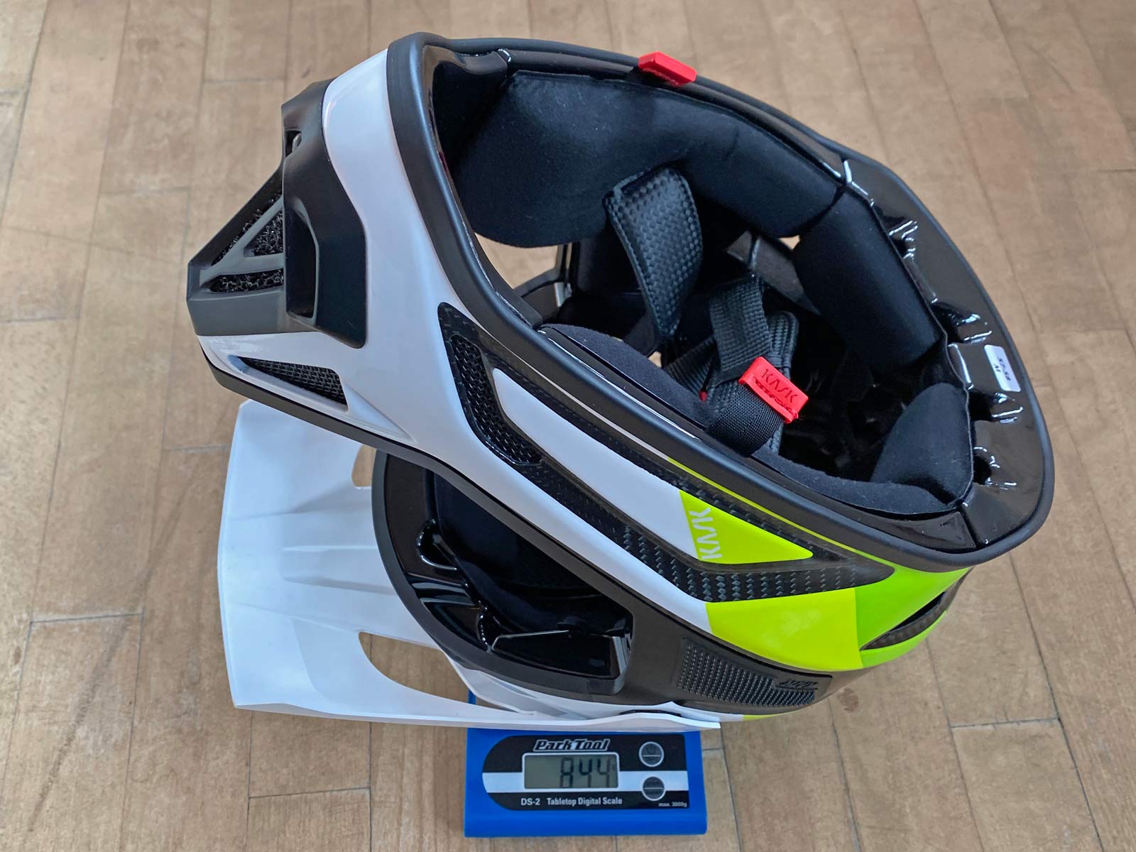 Kask Defender DH helmet, lightweight carbon full-face enduro gravity downhill MTB mountain bike helmet 844g actual weight