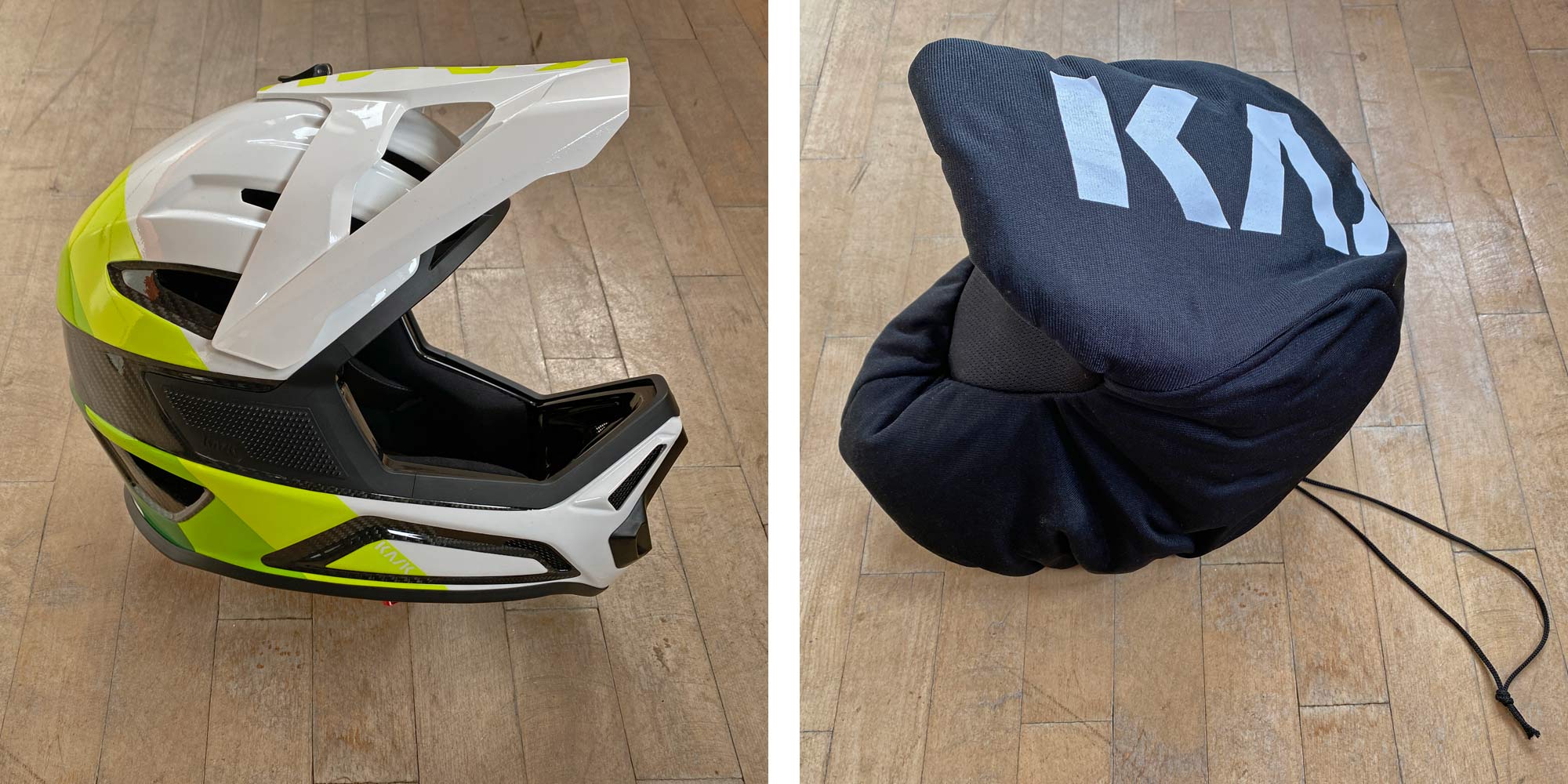 Kask Defender DH helmet, lightweight carbon full-face enduro gravity downhill MTB mountain bike helmet